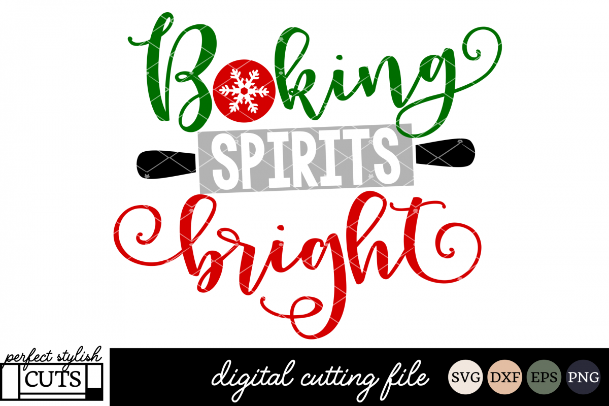 Download Christmas SVG - Baking Spirits Bright SVG