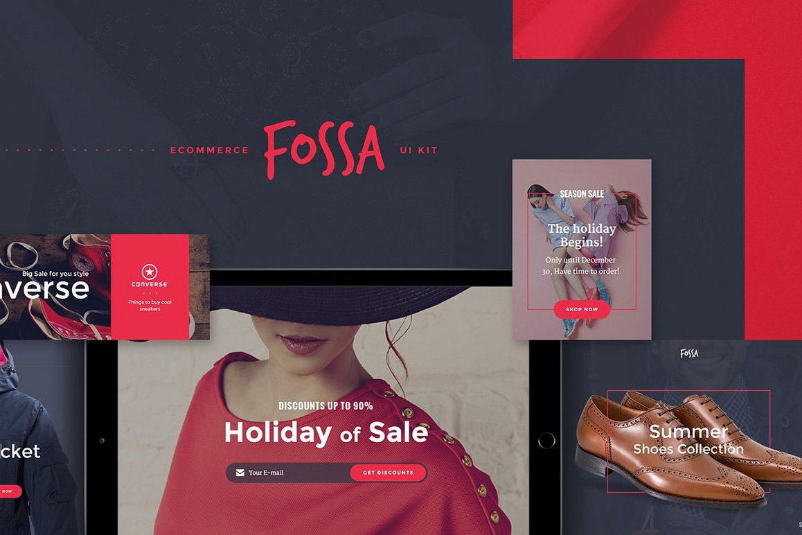 Fossa Ecommerce UI Kit example image 1