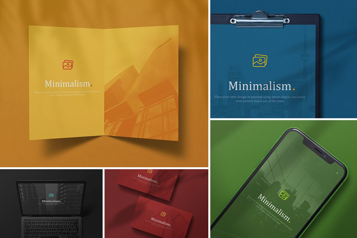 Minimalistic Branding Mockups example image 1
