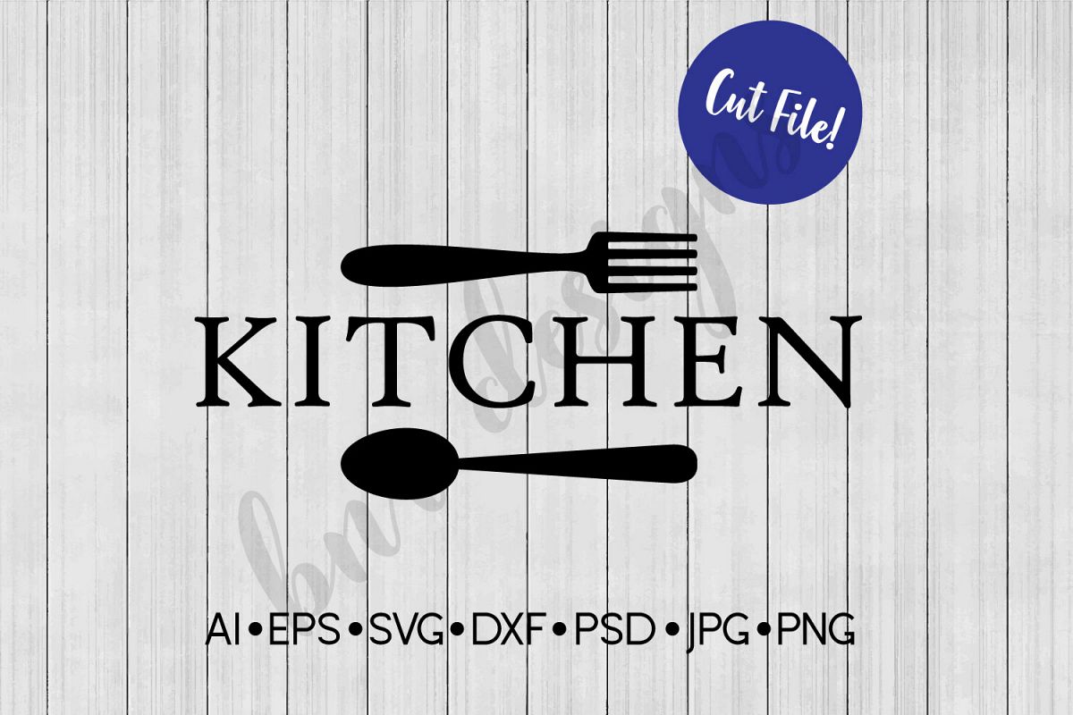 Kitchen SVG, Farmhouse SVG, DXF File, Cut File example image 1