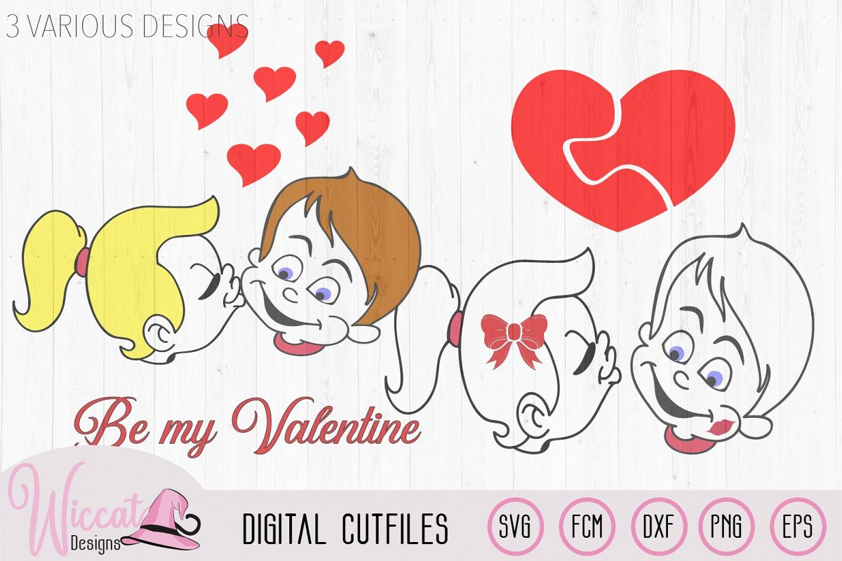 Download Valentine couple shirt svg , kisses svg, Girl svg, (50137 ...