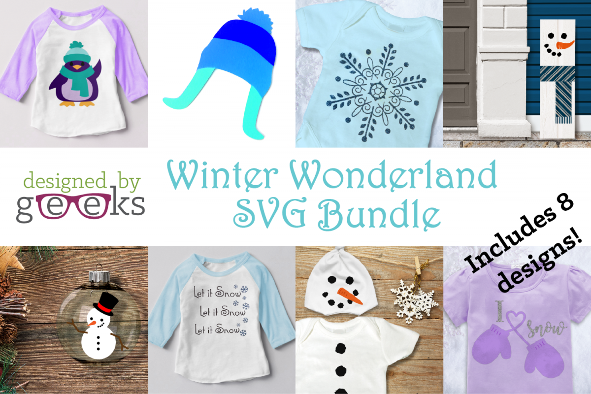 Winter Wonderland SVG Design Bundle example image 1