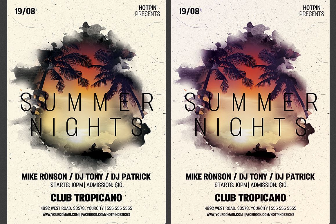 Summer Party Flyer example image 1