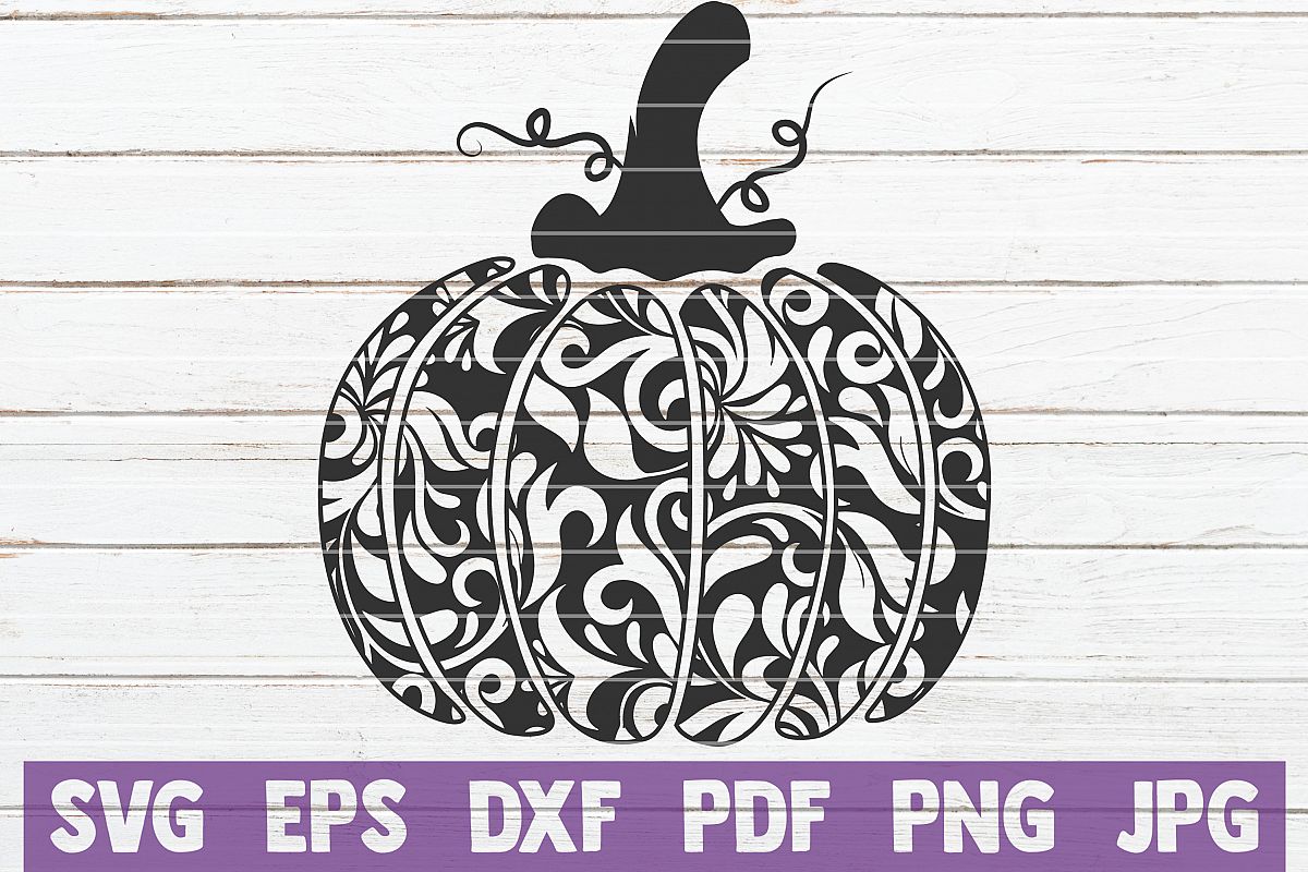 Pumpkin SVG Cut File example image 1