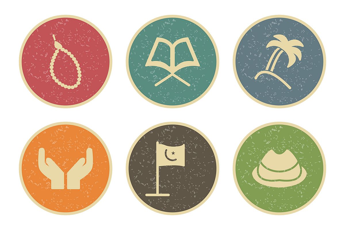Set Of Ramadan Icons example image 1
