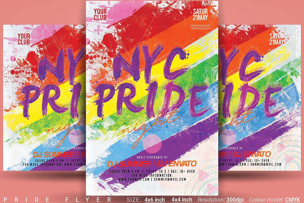 Pride Flyer example image 1