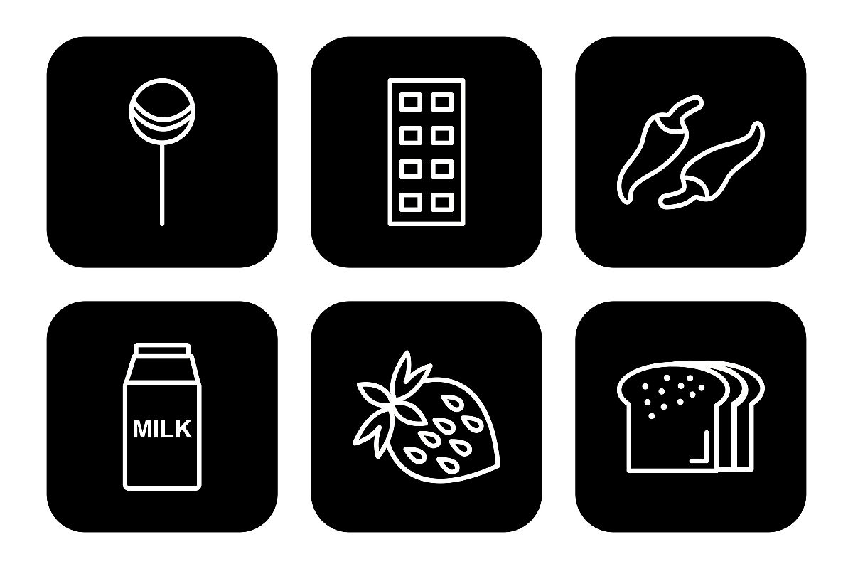 Set Of Food Icons example image 1