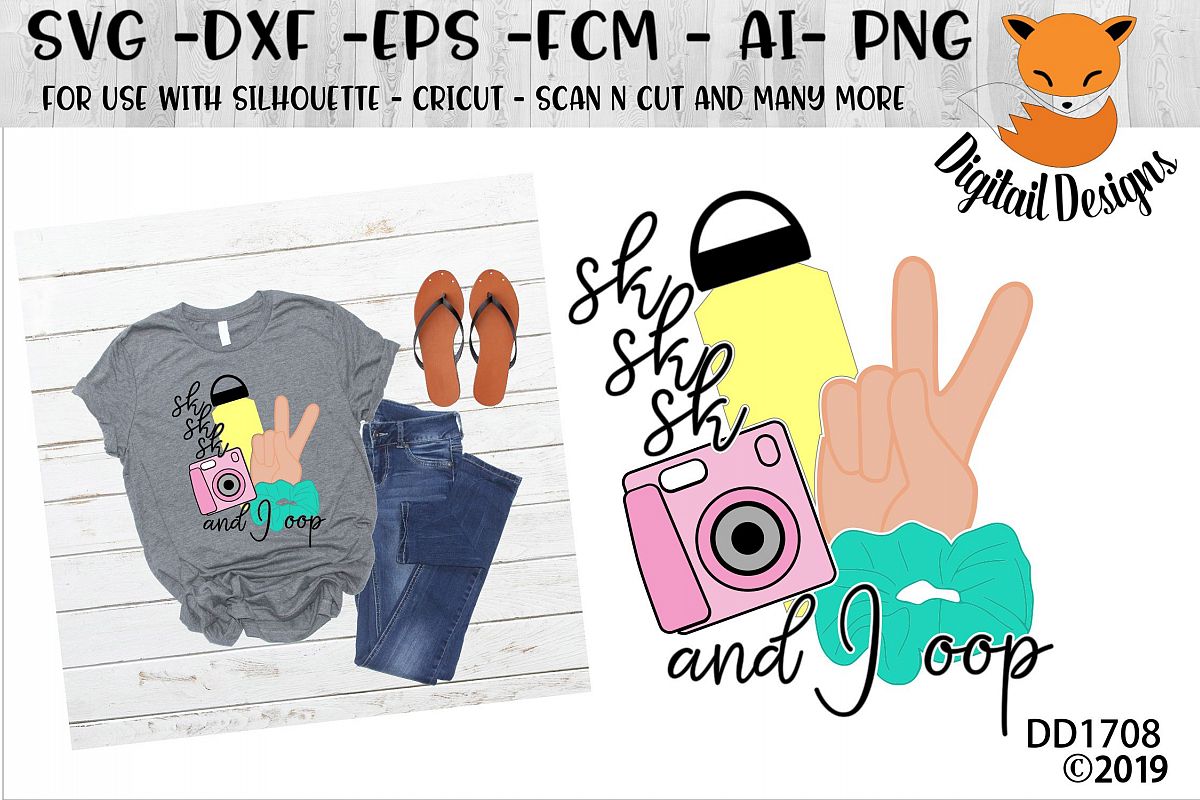 SKSKSK And I Oop Basic Girl SVG example image 1