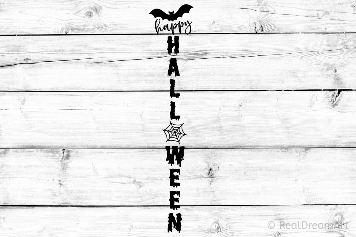 Happy Halloween SVG, DXF, PNG, EPS example image 1