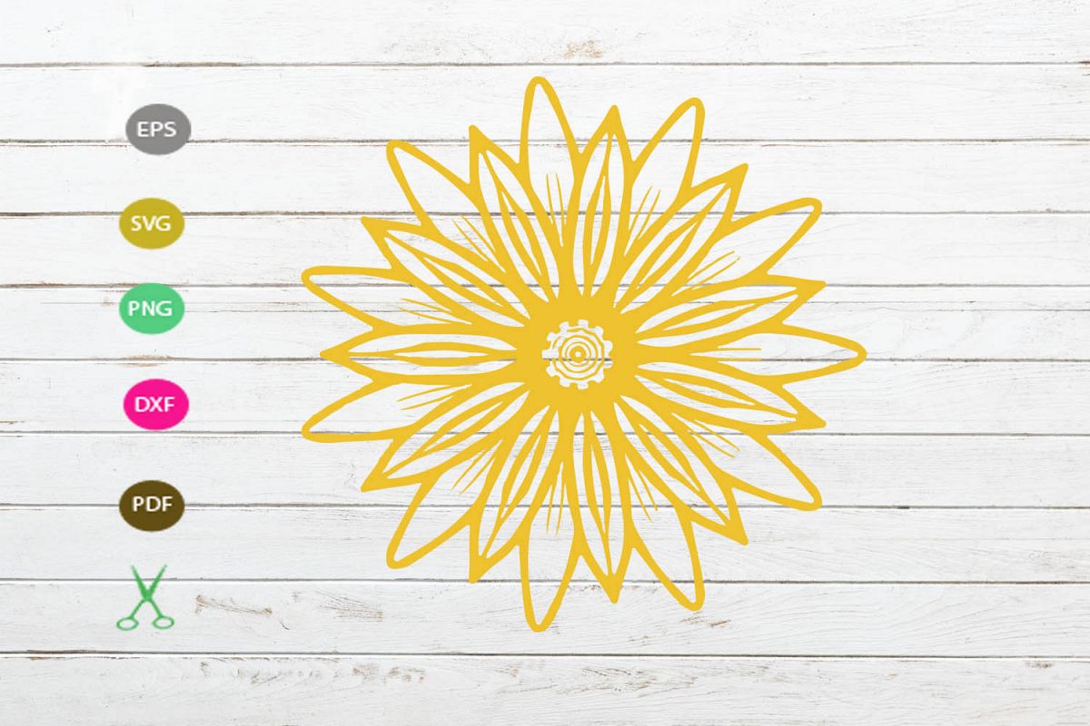Download sunflower SVG cut file,sunflower for cricut,sunflower SVG ...