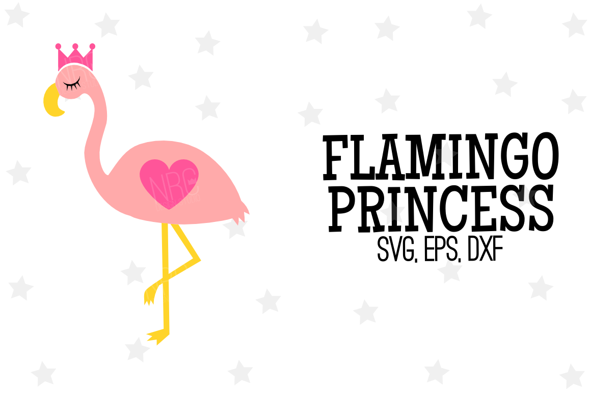 Download Flamingo Princess SVG File
