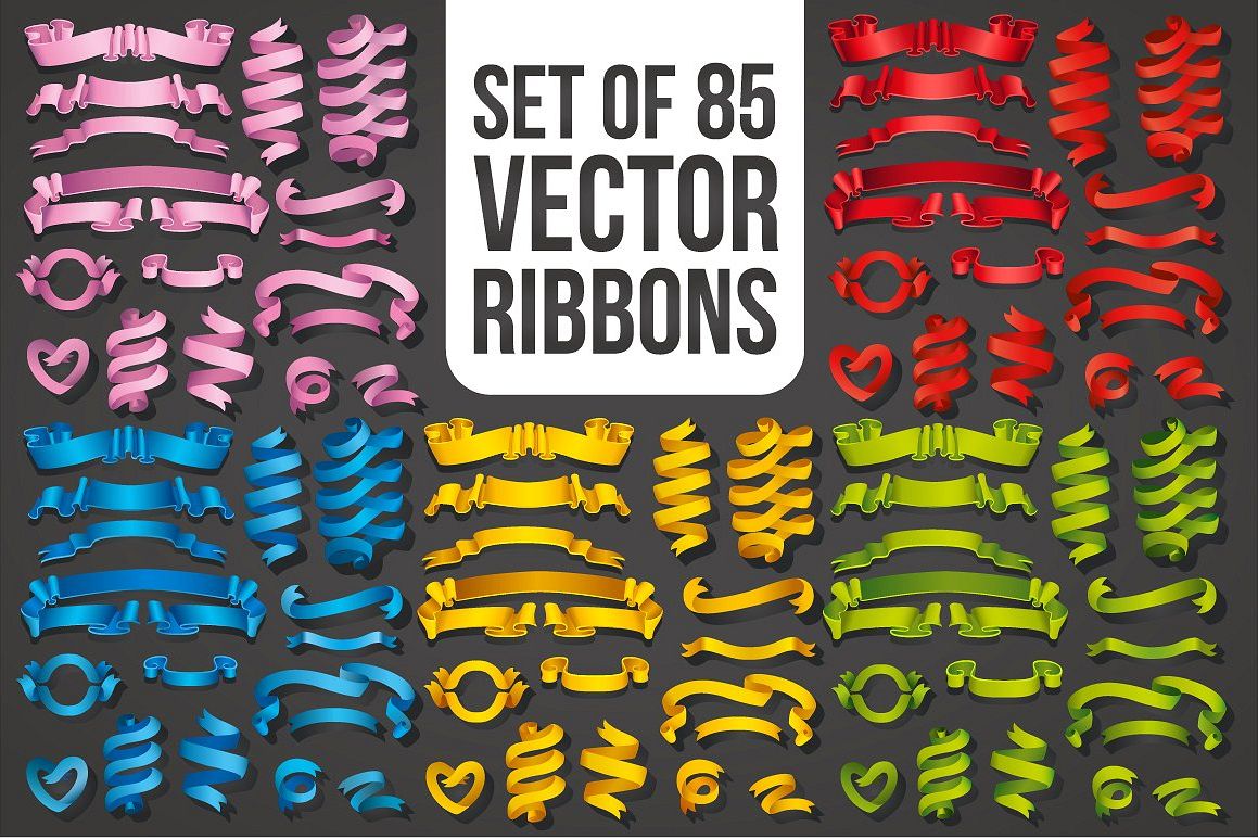 Big Ribbons Set example image 1