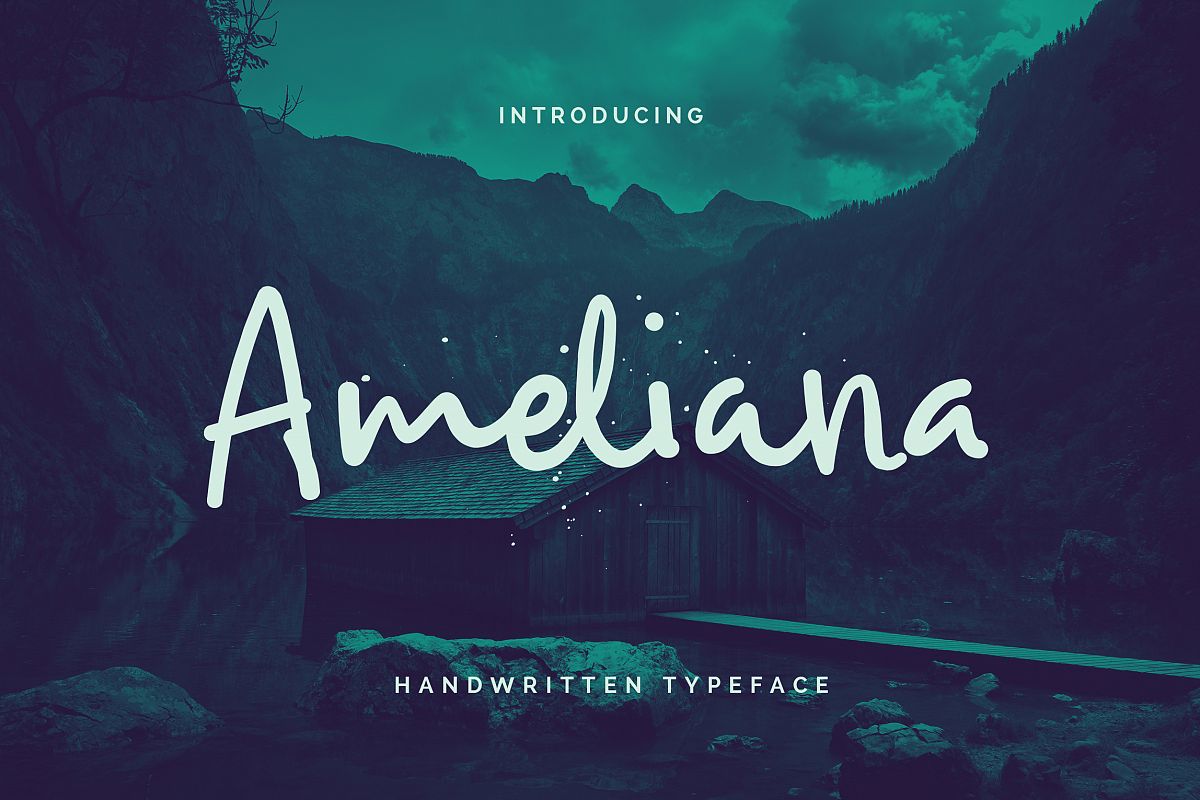 Ameliana Script example image 1