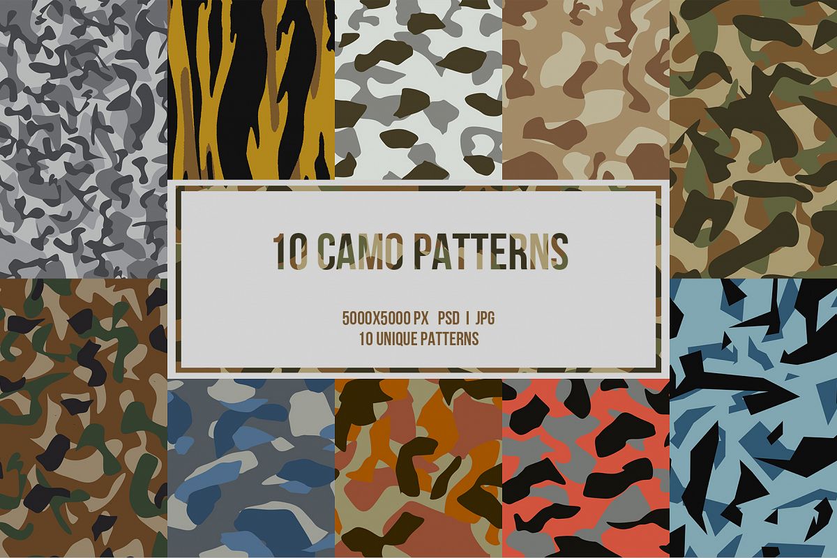 10 Camo Pattern example image 1