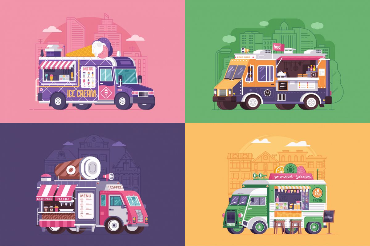 Street Food Trucks and Vans example image 1