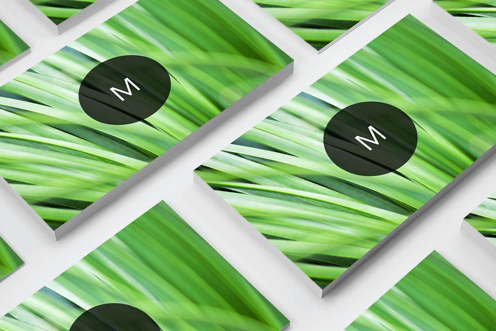 Modern Pattern Texture Beautiful Professional Art Business Card example image 1