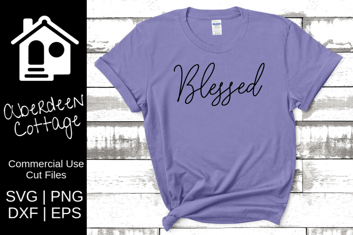 Blessed SVG example image 1