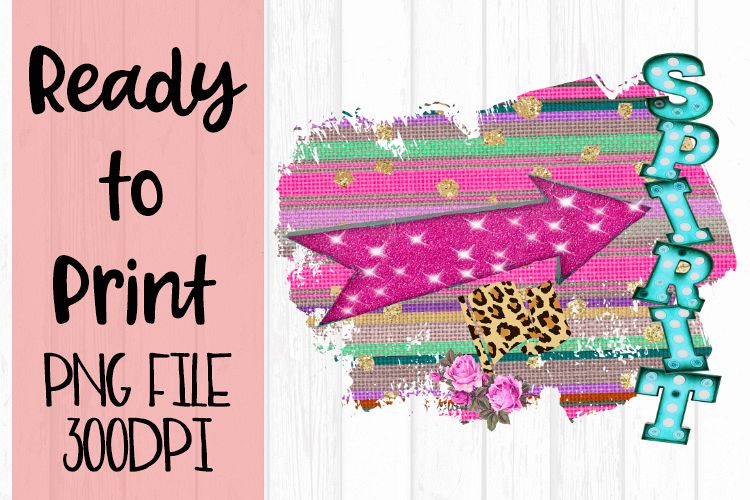Drill Flag Spirit Serape Ready to Print example image 1