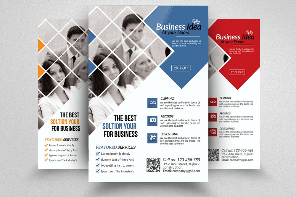 Business Dealing flyer example image 1