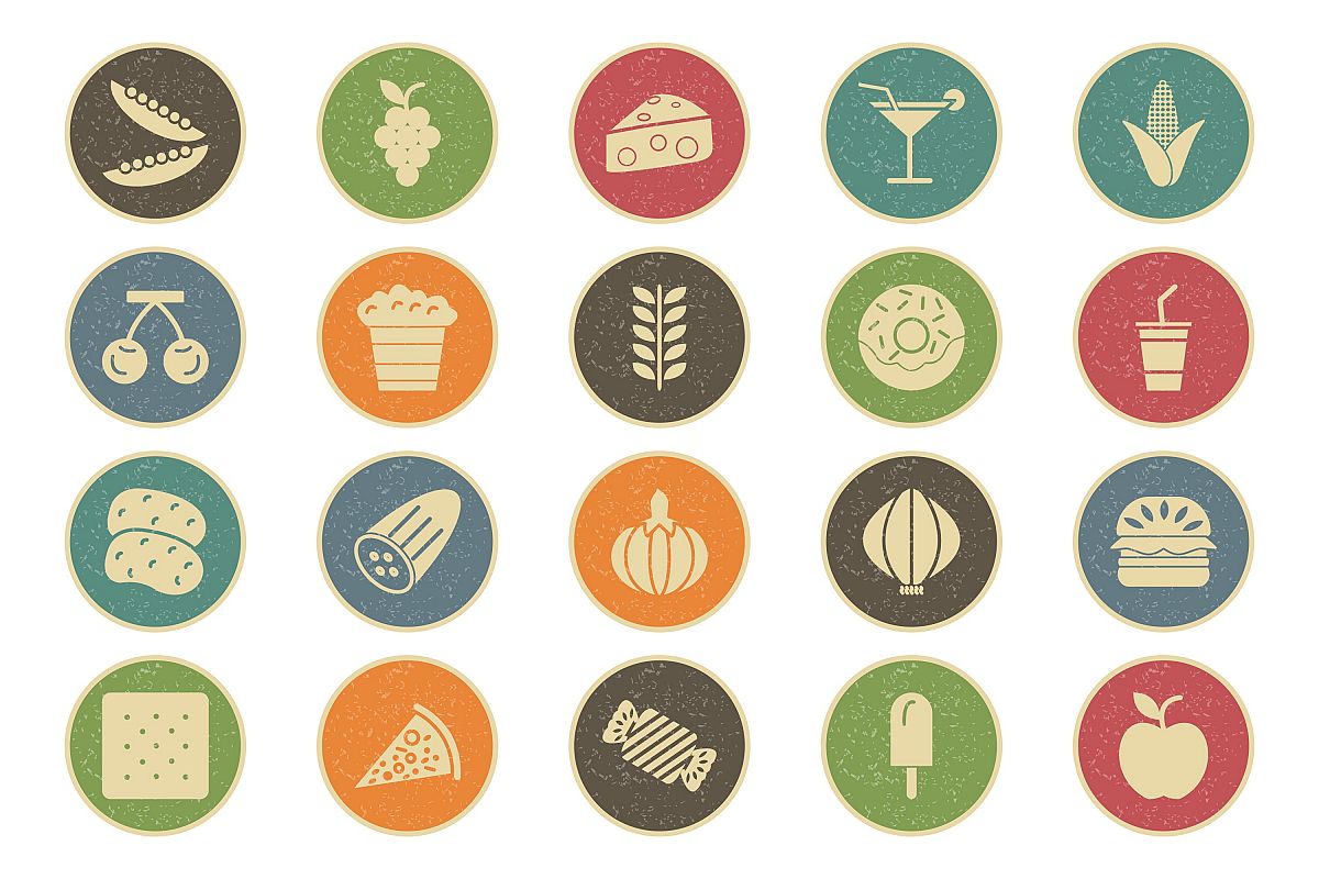 Set Of Food Icons example image 1
