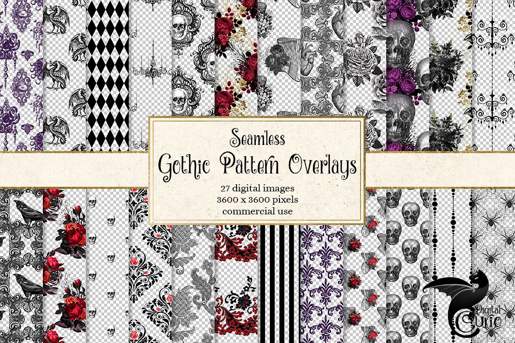 Gothic Pattern Overlays example image 1