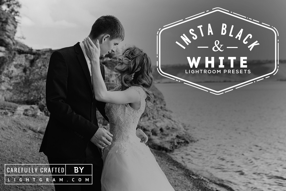 INSTA B&W LIGHTROOM PRESETS