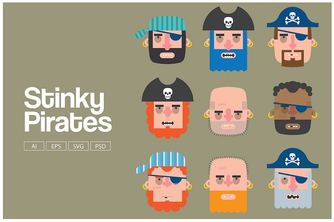 Stinky Pirates example image 1