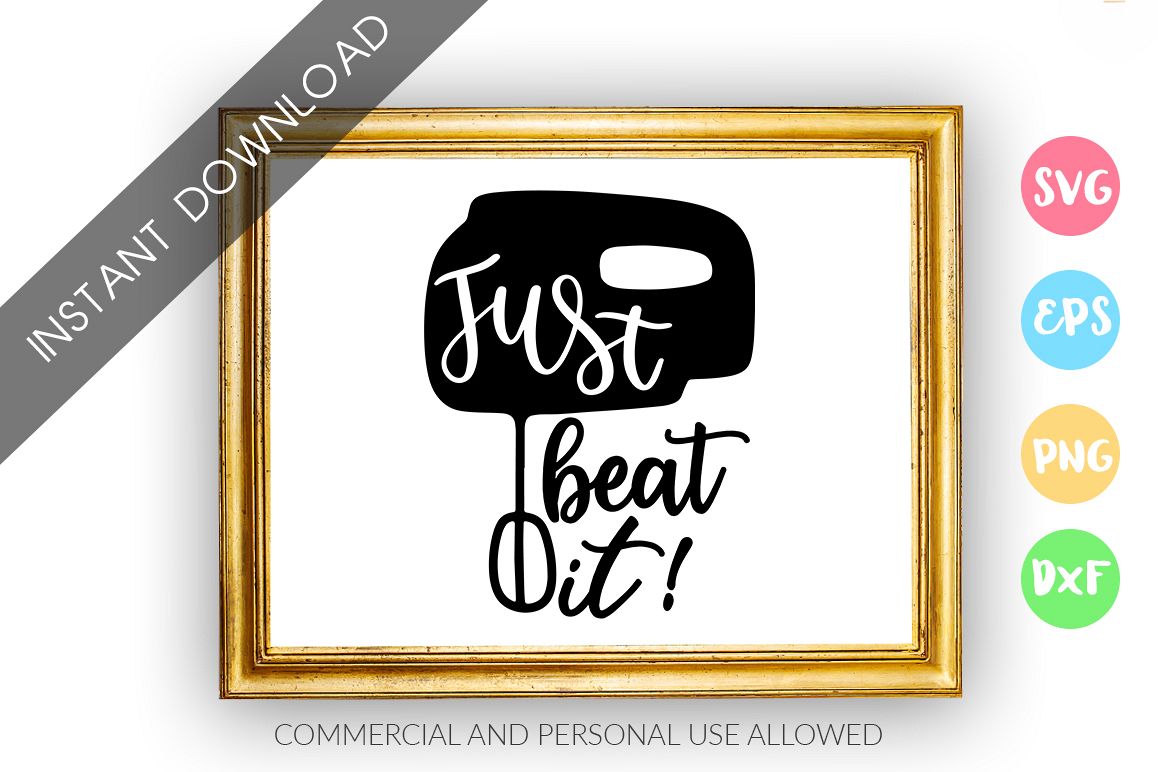 Just beat it SVG Design example image 1