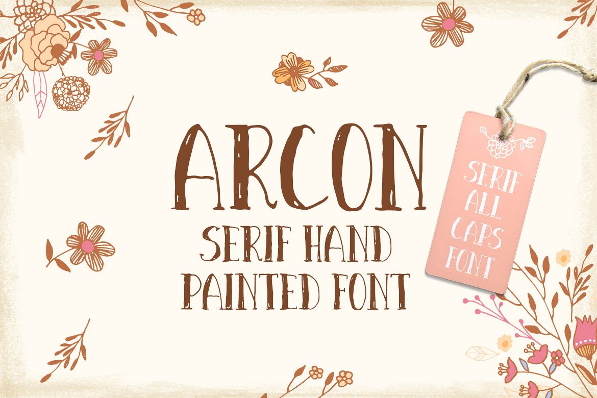 Arcon font example image 1