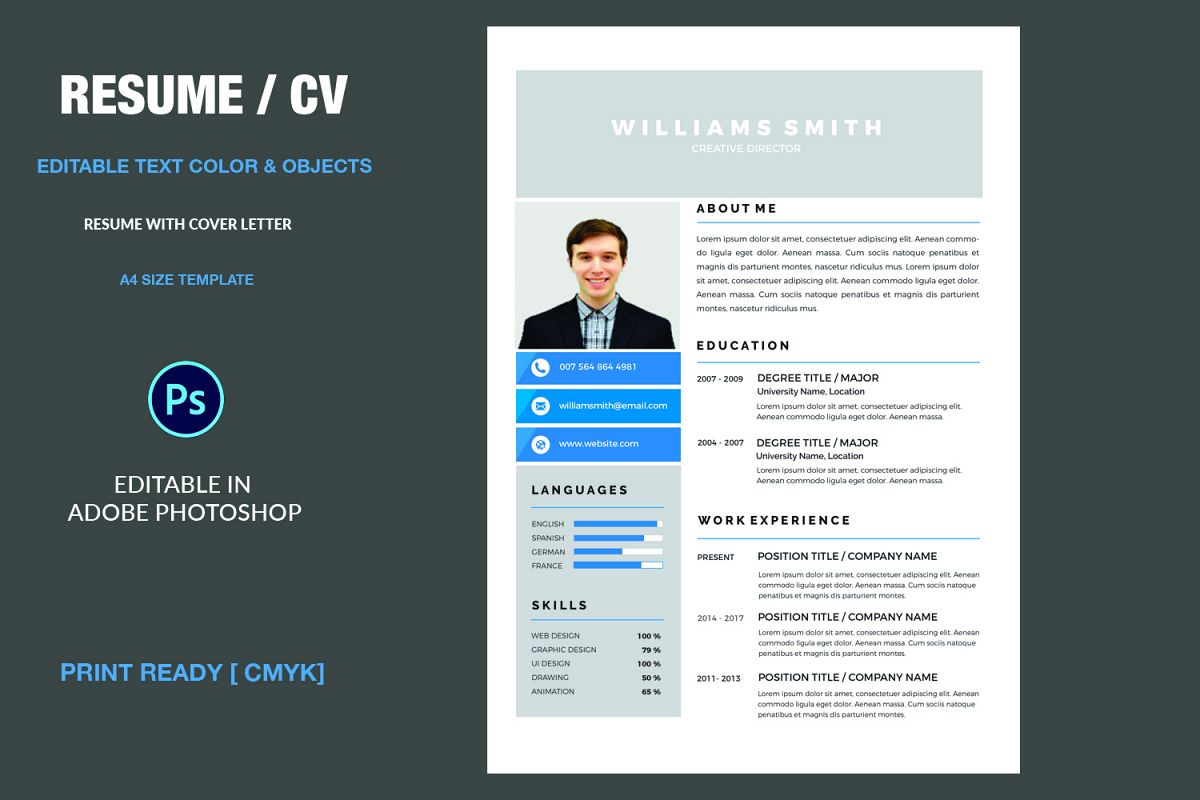 Resume example image 1