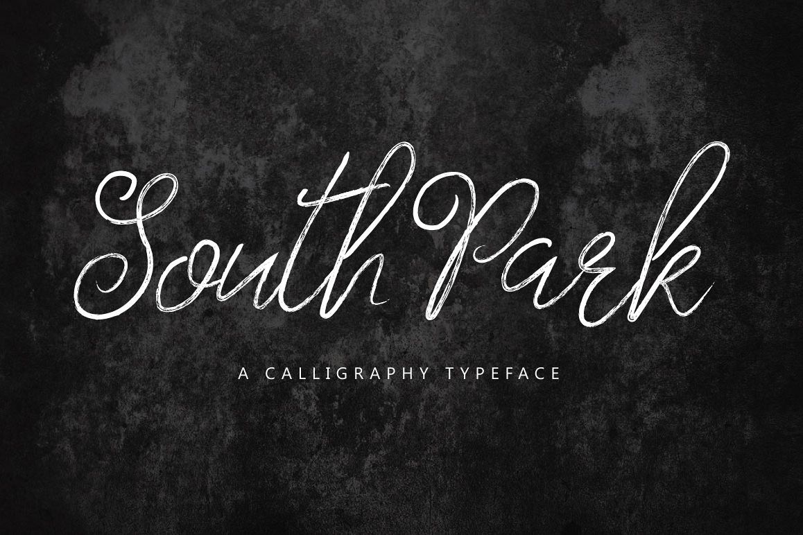 South Park Typeface example image 1