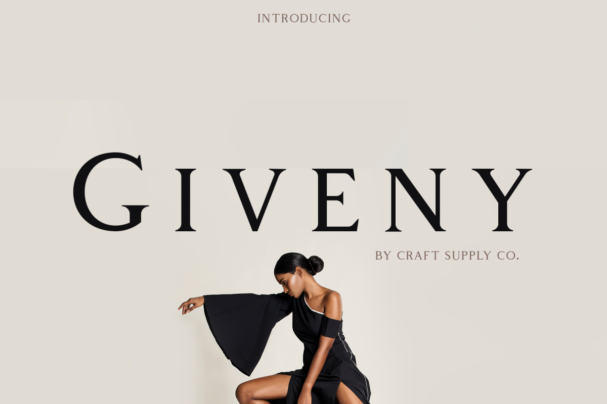 Giveny - Classy Serif Font example image 1