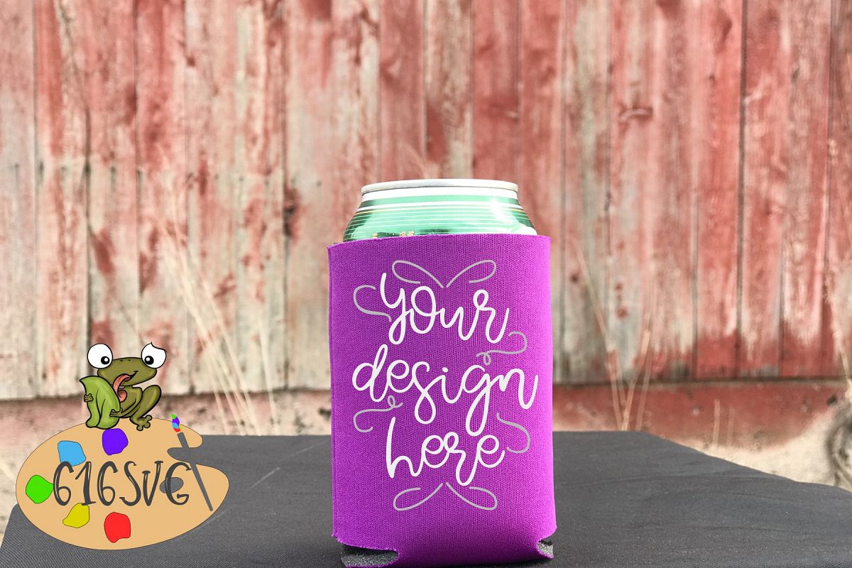 Raspberry Can Cooler Mockup example image 1