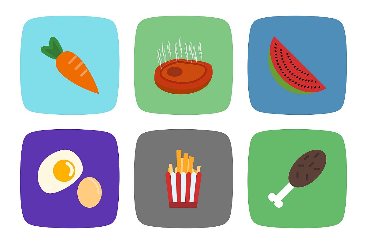 Set Of Food Icons example image 1