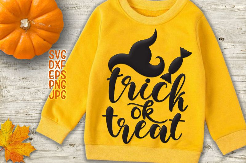 trick or treat svg, Halloween Svg files example image