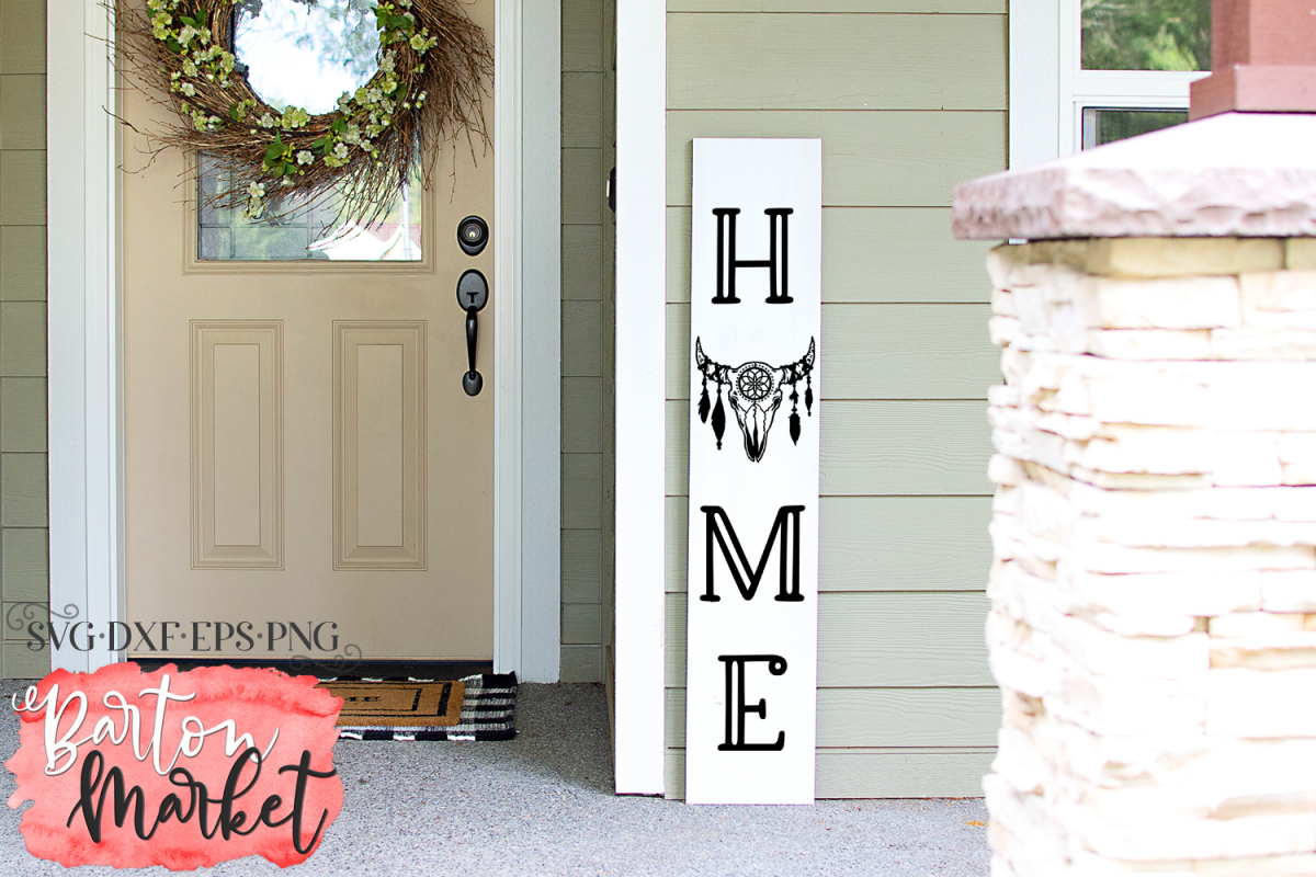 Home Sign SVG DXF EPS PNG example image 1