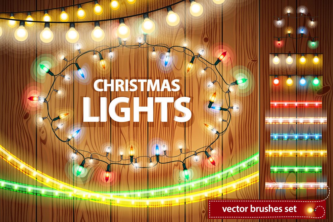 Christmas Lights Decorations Set example image 1