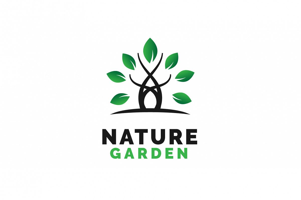 Nature Garden Logo Vol.04 example image 1