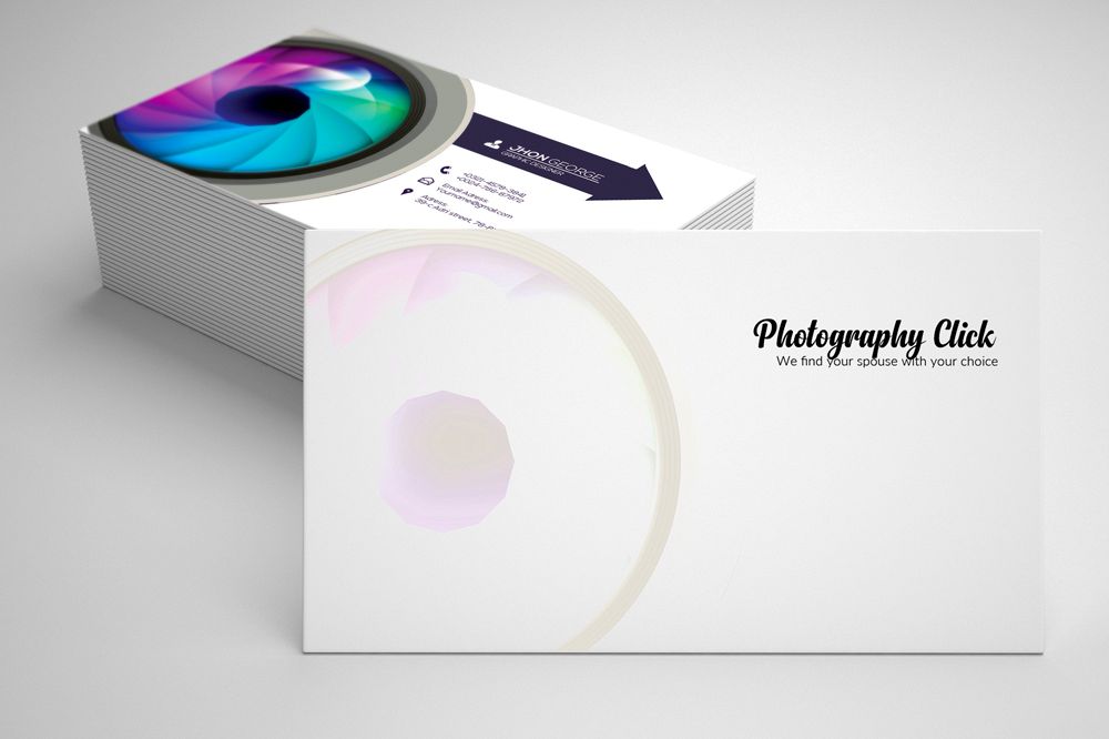 Photography Business Cards example image 1