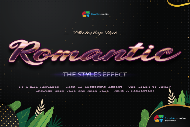 12 Romantic Styles Photoshop example image 1