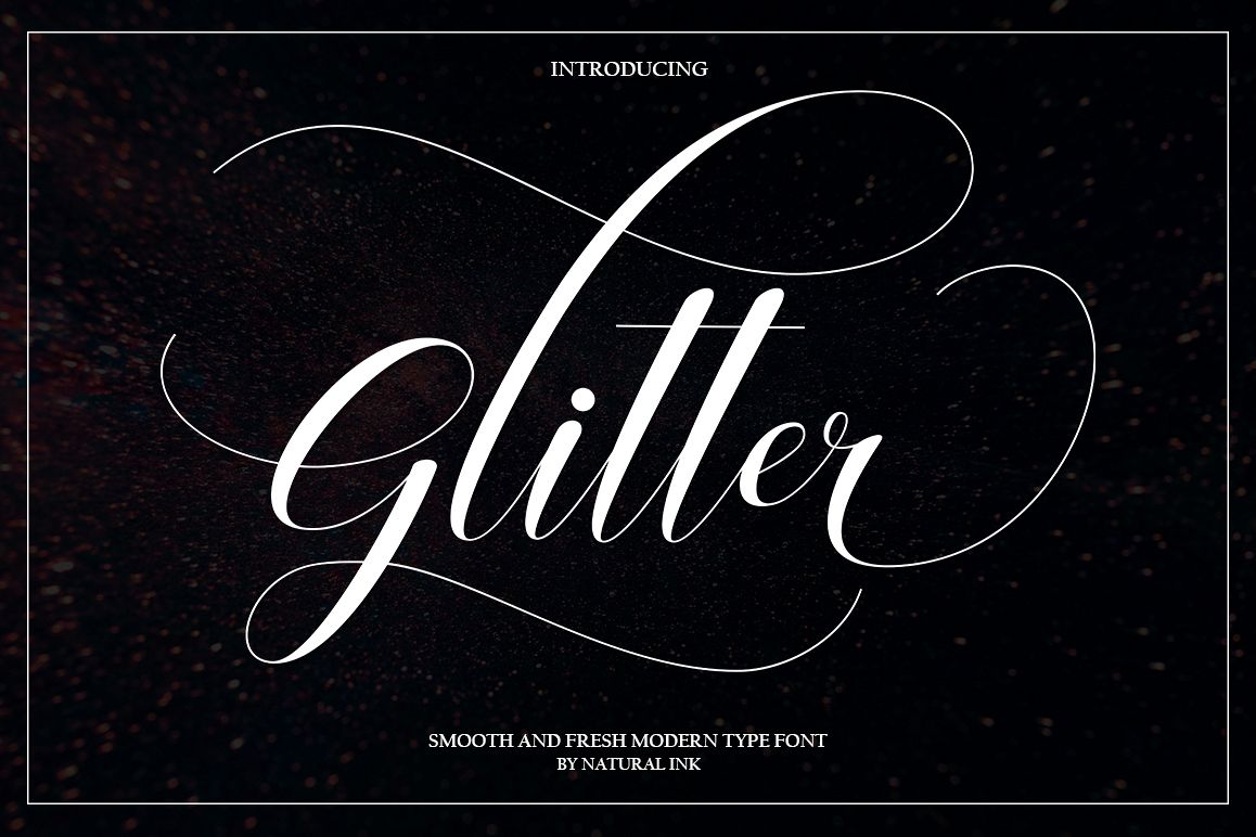 Glitter example image 1