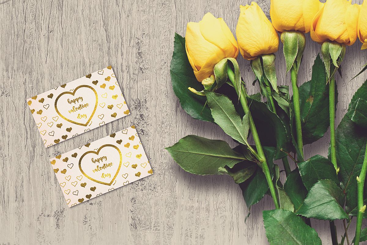 Valentine Card Mock-up #22 example image 1