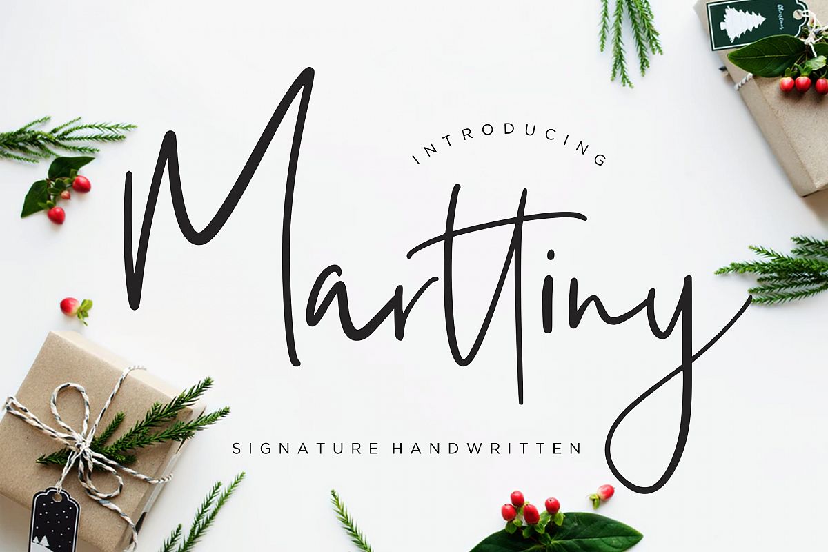 Marttiny Signature Handwritten example image 1