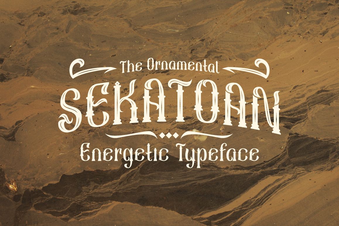 Sekatoan Typeface example image 1