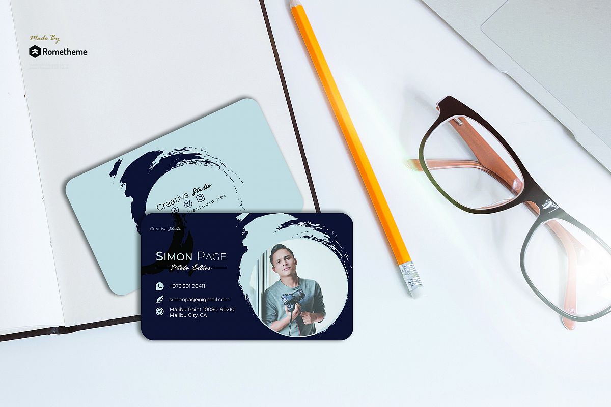 Business Card vol. 20 example image 1