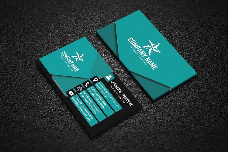 Modern Business Card example image 1