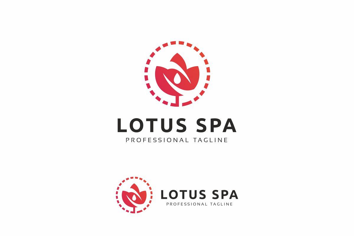 Lotus Spa Logo example image 1
