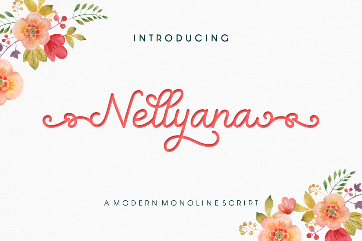 Nellyana Script example image 1