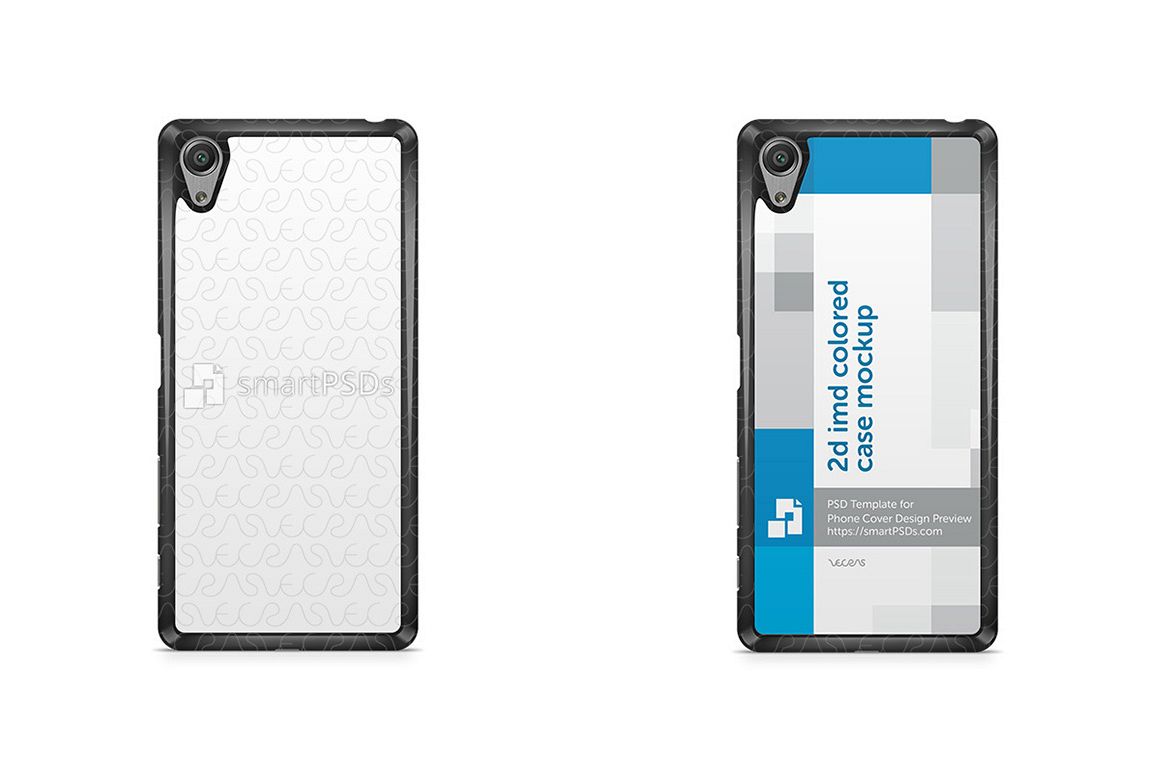 Sony Xperia X Performance 2d IMD Colored Mobile Case Design Mockup 2016 example image 1