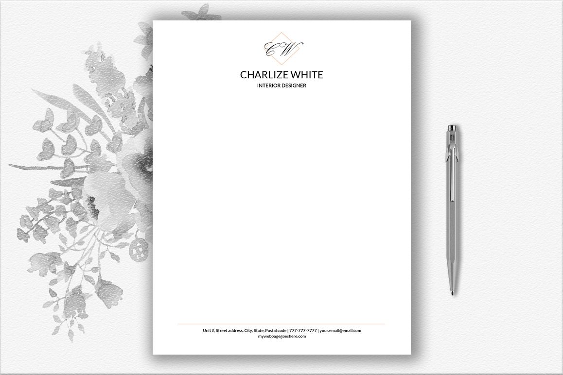 Letterhead Design Template example image 1